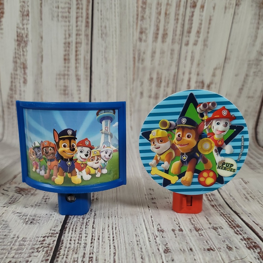 Paw‎ Patrol Nightlights Set Of 2